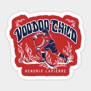 Hendrix Lapierre Voodoo Child Sticker